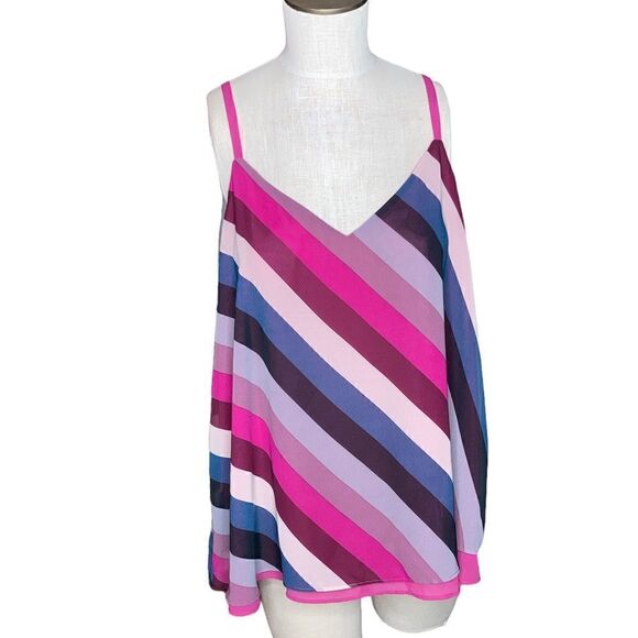 Torrid Tank Blouse Woman’s Size 0X - Picture 1 of 5